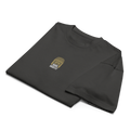Men’s Bookarrest box tee text on back antraciet