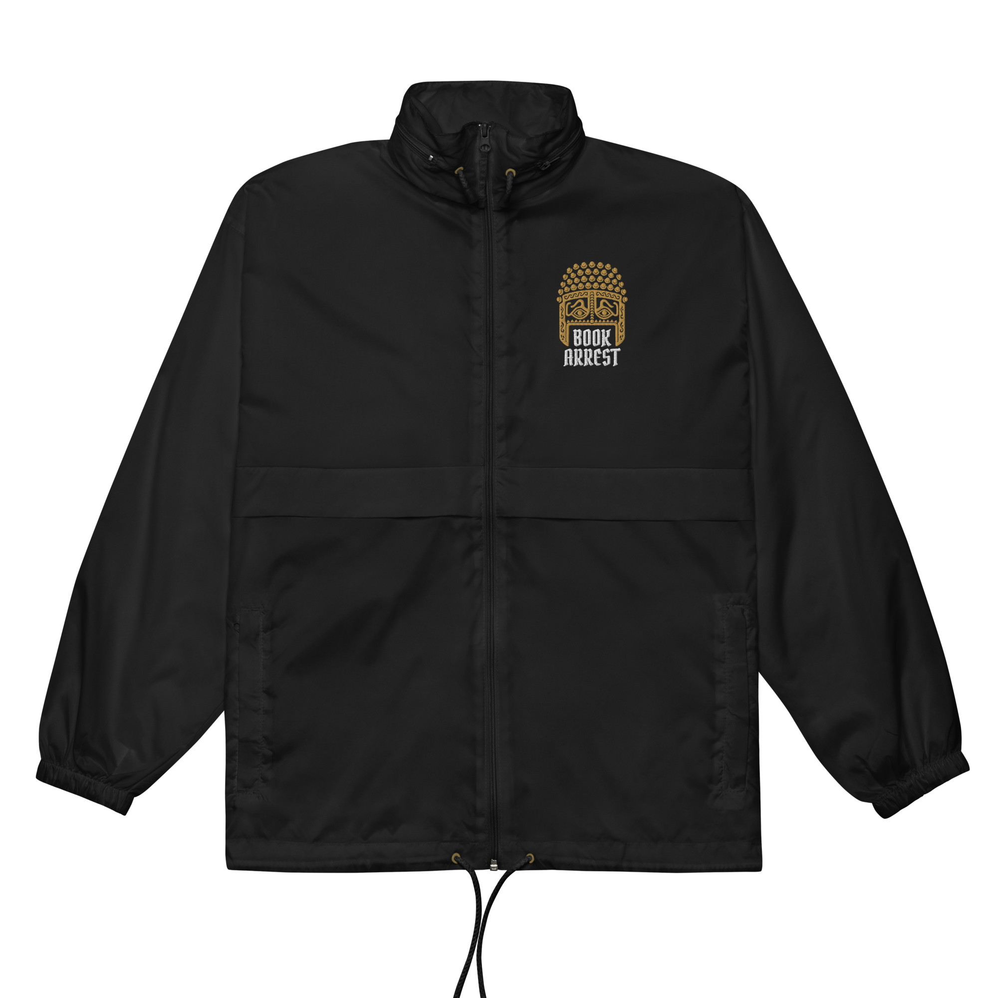 Premium Bookarrest windbreaker met capuchon