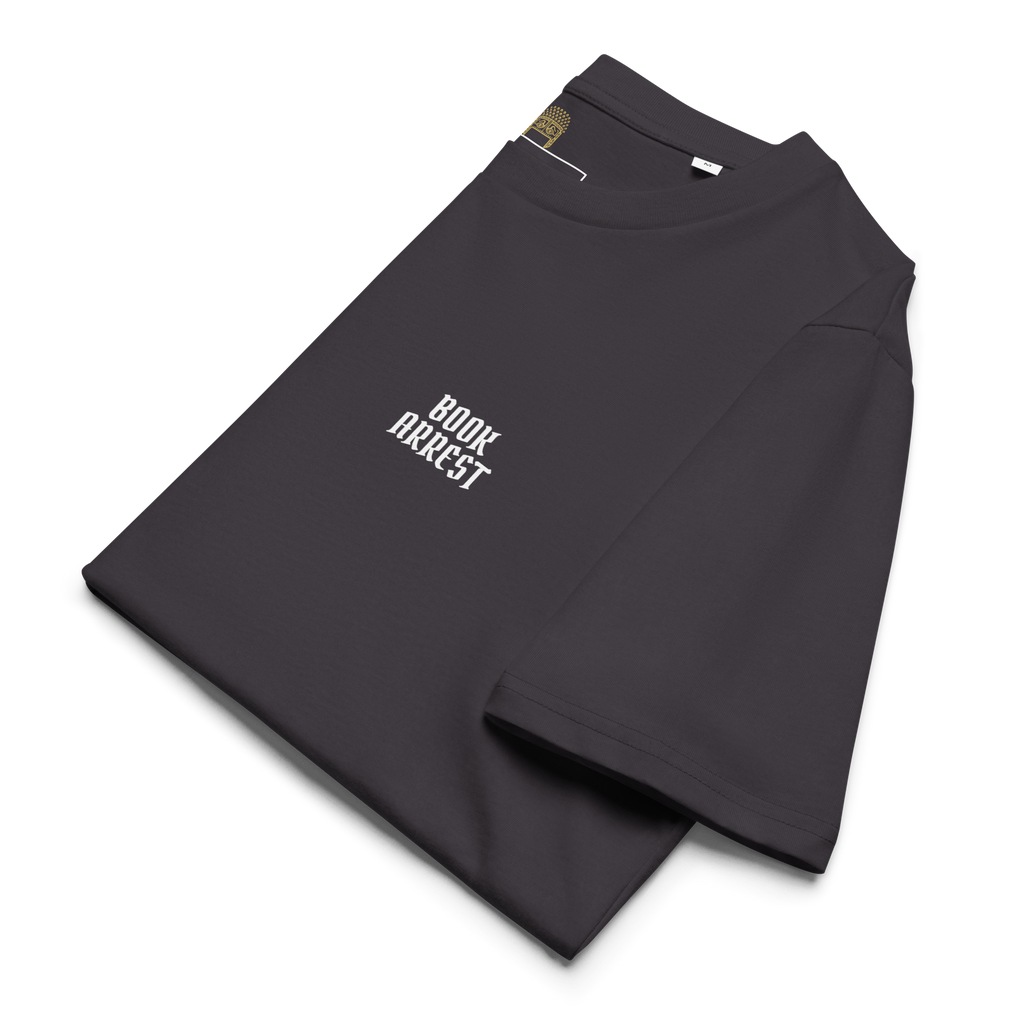 Unisex Bookarrest OG T-Shirt Anthracite