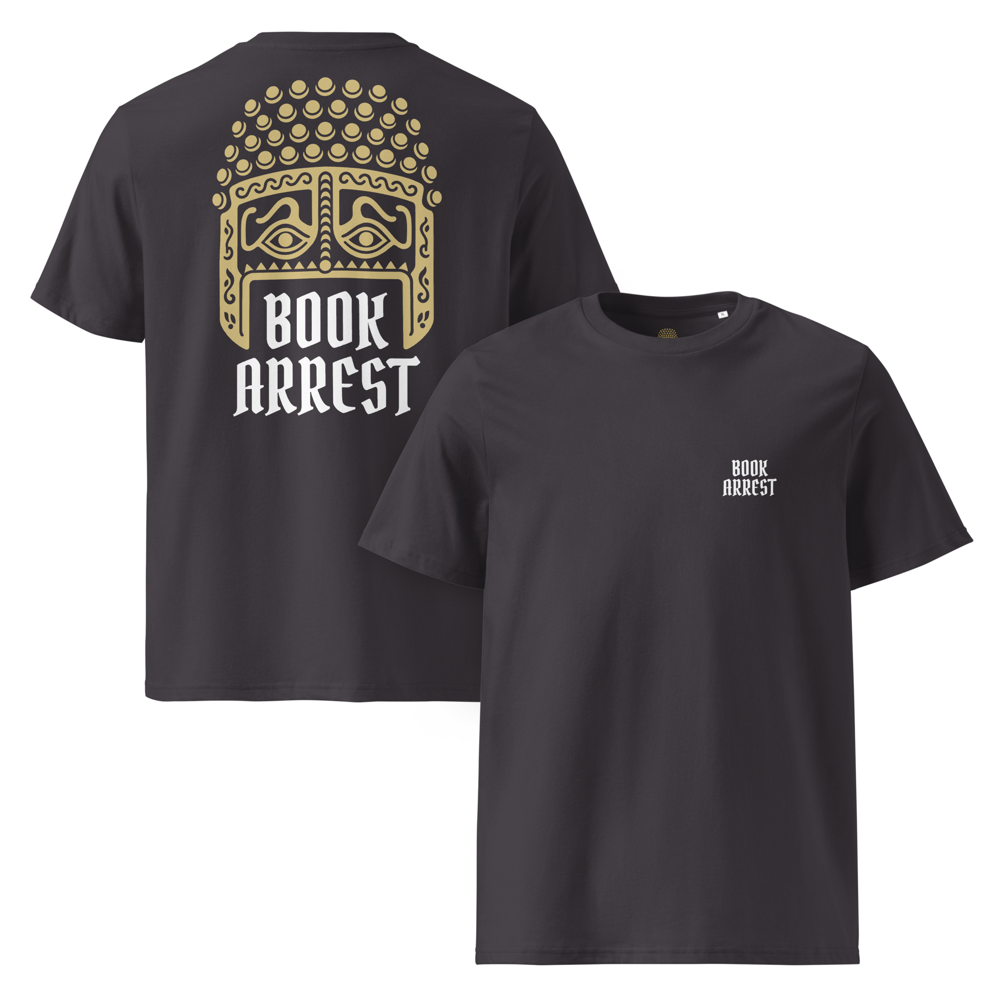 Unisex Bookarrest OG T-Shirt Anthracite