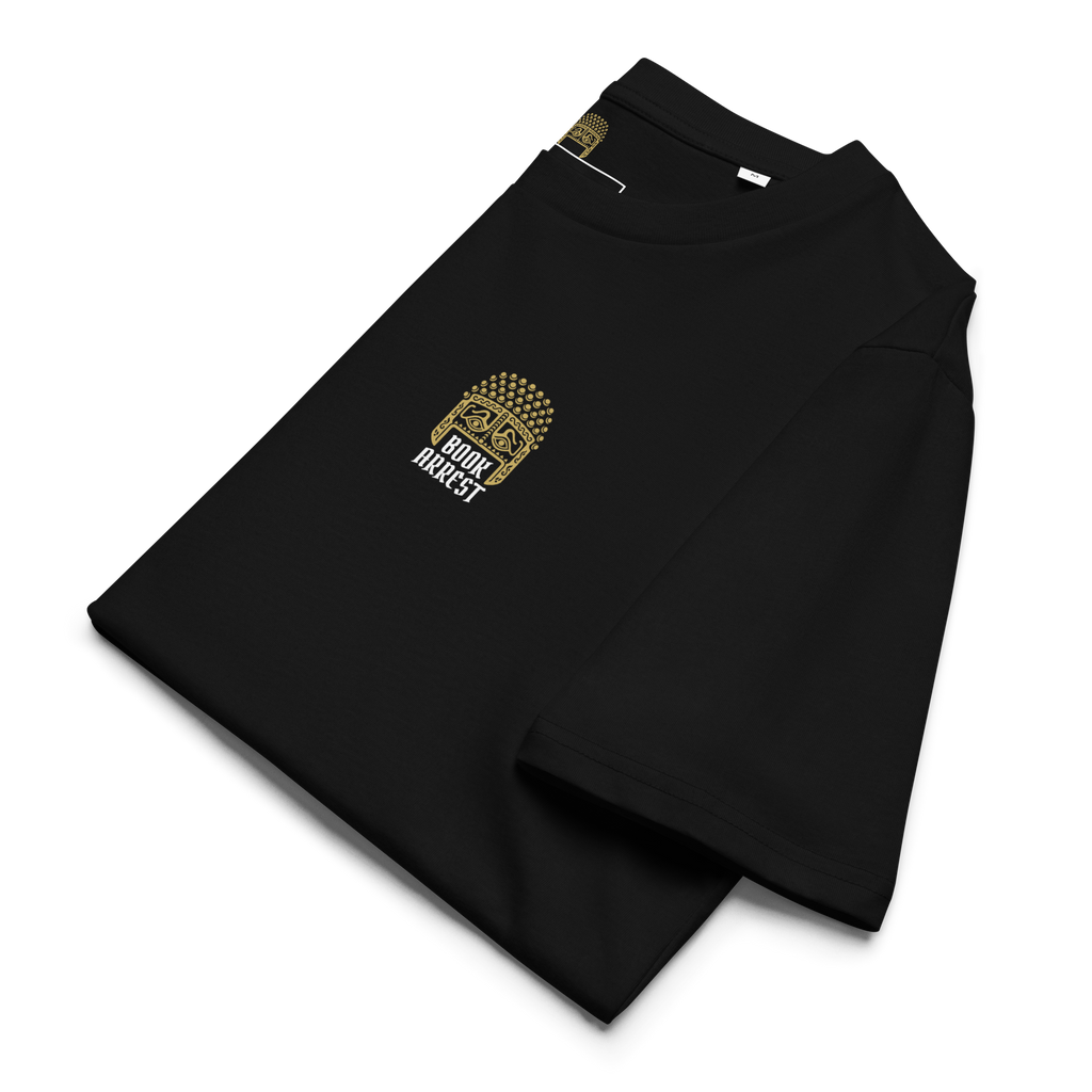 Unisex Bookarrest T-Shirt Black
