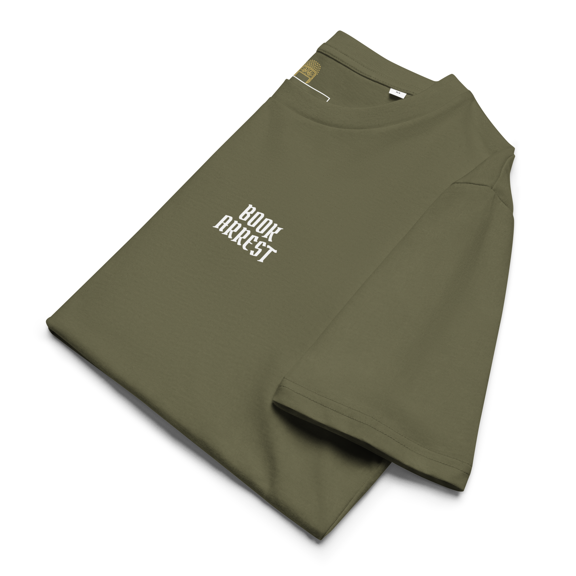 Unisex Bookarrest OG T-Shirt Khaki