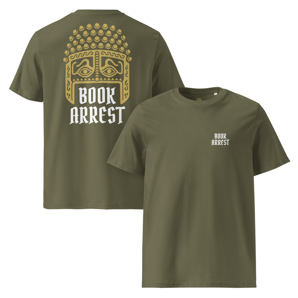 Unisex Bookarrest OG T-Shirt Khaki